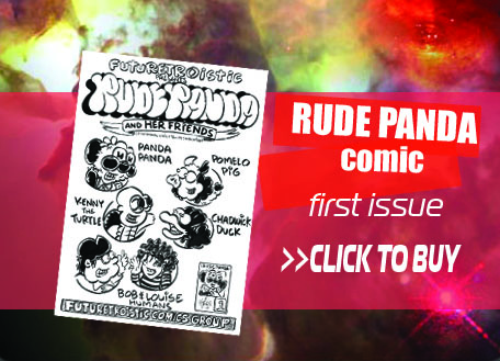 Rude Panda Comic Book. Click To Buy
