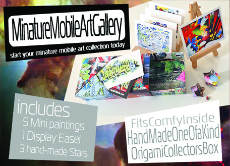 Minature Mobile Art Gallery. Cramske edition. Click To Buy