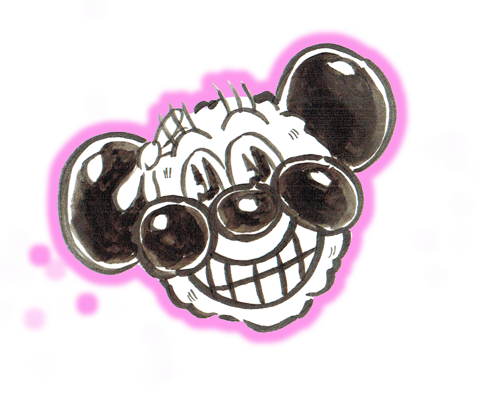 Rude Panda Floating Head