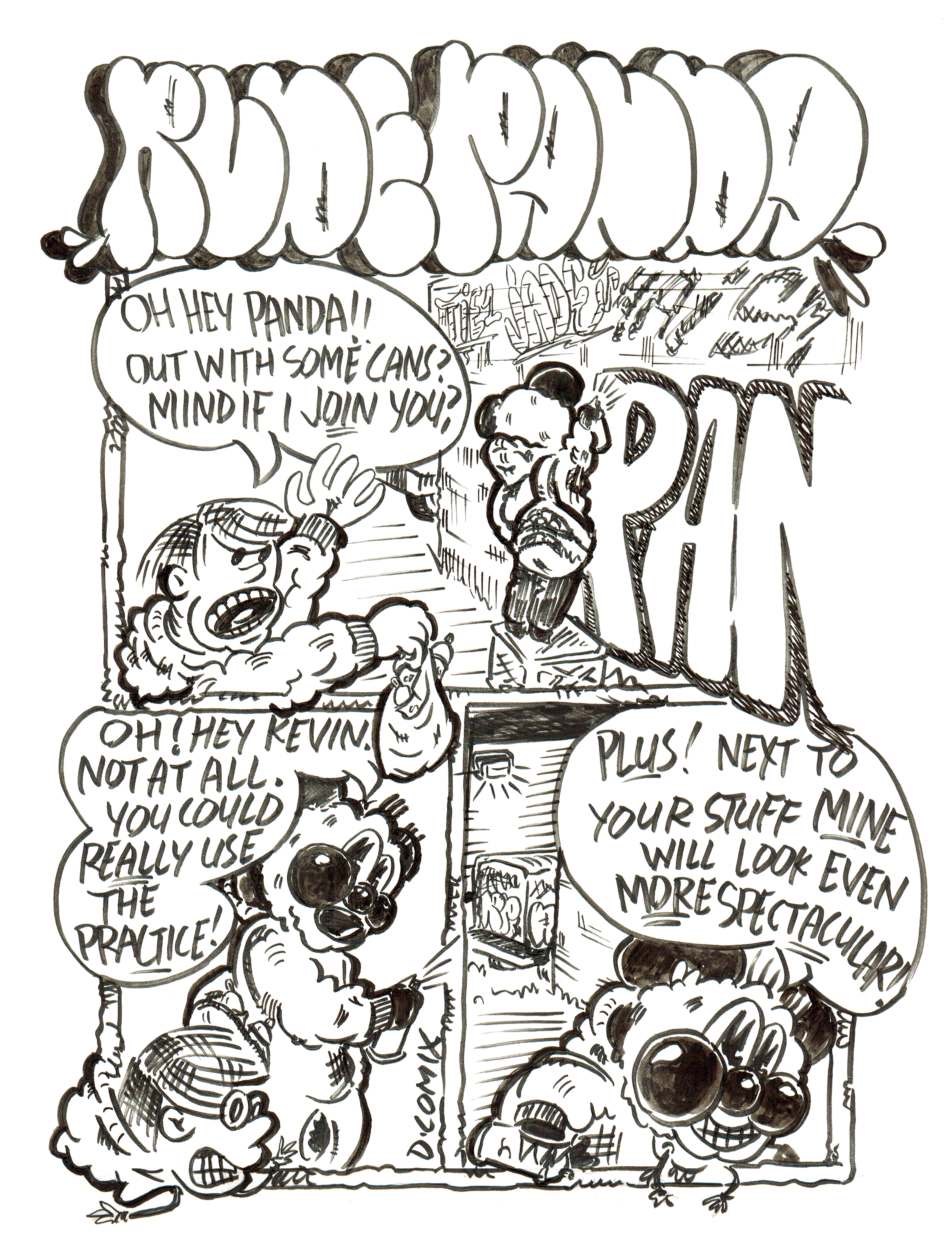 2 panel cartoon. 1st panel 