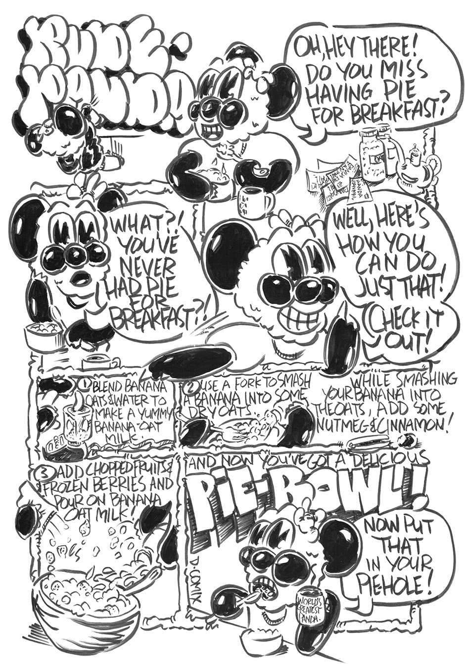 2 panel cartoon. 1st panel 